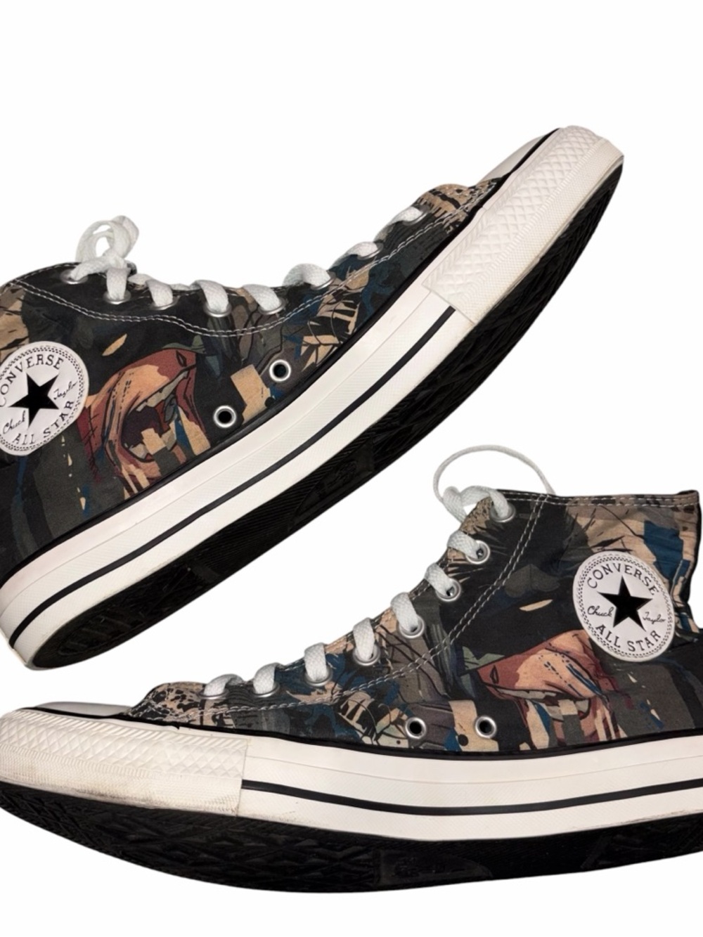 Converse All Star Chuck Taylor X DC Comics Batman High Top Sneakers size 10 - Picture 8 of 12